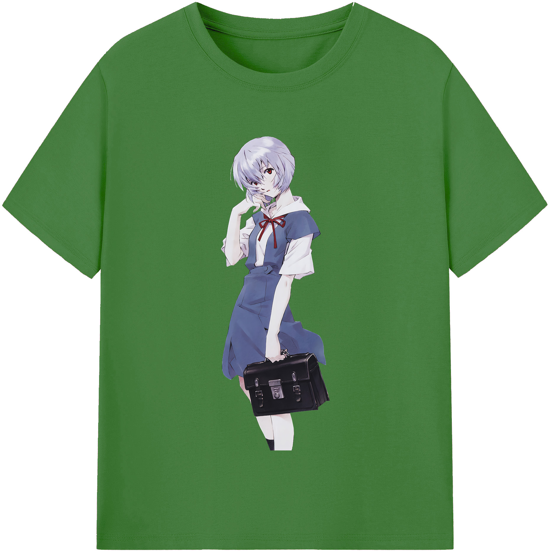 （画像用） EVA 新世紀エヴァンゲリオン レディースカジュアルプリントTシャツ（綿100％）